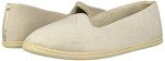 Dearfoams Rebecca Cozy Memory Foam Slipper - Pewter