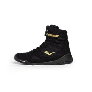 Everlast Elite V2 Black Boxing Shoes for Training