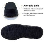 Vonair Men's Slip-On Indoor/Outdoor Moccasin Slippers
