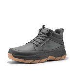 Lightweight Grey Hiking Chukka Boots for Men