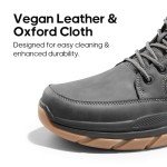 Lightweight Grey Hiking Chukka Boots for Men