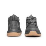 Lightweight Grey Hiking Chukka Boots for Men