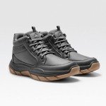 Lightweight Grey Hiking Chukka Boots for Men