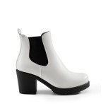 DREAM PAIRS Chunky Heel Chelsea Ankle Boots