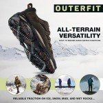 Men's Non-Slip Ice Cleats for Shoes and Boots