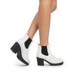 DREAM PAIRS Chunky Heel Chelsea Ankle Boots