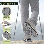 Men's Non-Slip Ice Cleats for Shoes and Boots