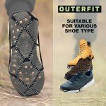 Men's Non-Slip Ice Cleats for Shoes and Boots