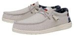 Hey Dude Men's Wally Off White Slip-On Loafers