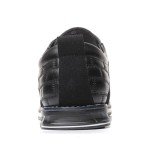 Black Leather Oxford Shoes for Men