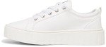 Roxy Sheilahh White Slip-On Platform Sneakers