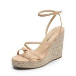 Stylish Strappy Espadrille Wedge Sandals for Summer