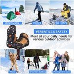 ZUXNZUX Ice Cleats and Grippers for Men