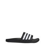 adidas Adilette Comfort Slides Sandal - Black/White