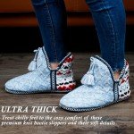 Cozylook Memory Foam Bootie Slippers for Men