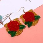 Horse-Themed Drop Earrings for Women