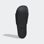 adidas Adilette Comfort Slides Sandal - Black/White