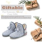 Cozylook Memory Foam Bootie Slippers for Men