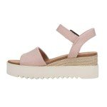 TOMS Womens Diana Espadrille Casual Sandals Casual Mid Heel 2-3" - Pink - Size 8 B