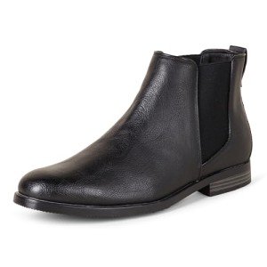 Amazon Essentials Men's Chelsea Boot, Black, 11