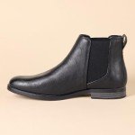 Amazon Essentials Men's Chelsea Boot, Black, 11