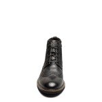 Nunn Bush Men's Odell 2.0 Wingtip Dress Casual Chukka Leather Boot, Black, 12 X-Wide