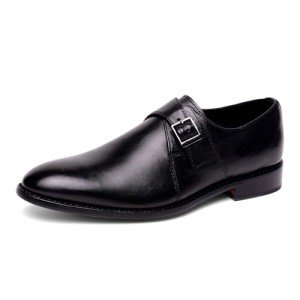 Anthony Veer Roosevelt Single Monk Strap Dress Shoe for Men | Goodyear Welt Construction.