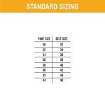 Carhartt Men's Casual Rugged Canvas Duck Belts, W/Antique Brass Buckle and Contrast Curdoroy Backing, Brown, 38