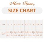 Mona flying Women's Tassel Oxfords Derby Comfortable Lace up Leather Flat Office Work Shoes for Ladies Red