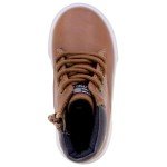 Nautica Kids Chukka Boot Lace-Up and Zipper Bootie Toddler Little Kids-Breakwharf Toddler-Tan Navy-9