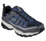 Skechers mens After Burn M. Fit Loafer, Navy/Gray, 8 X-Wide US