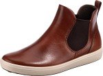 ECCO Women's Soft 7 Chelsea Ankle Boot, Cognac, 10-10.5
