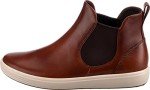 ECCO Women's Soft 7 Chelsea Ankle Boot, Cognac, 10-10.5