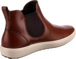 ECCO Women's Soft 7 Chelsea Ankle Boot, Cognac, 10-10.5