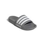 Adidas Men's Shower Slides in Grey/White Size 14