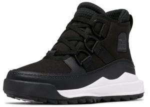 SOREL Women's ONA RMX Chukka Plus Waterproof Boot - Black, Sea Salt - 7