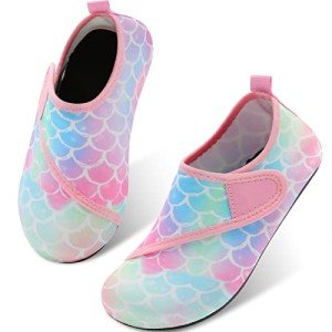 L-RUN Kids Water Sports Shoes Girls Boys Beach Pool Slide Sandals Outdoor Pink 11.5-12.5=EU30-31