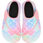 L-RUN Kids Water Sports Shoes Girls Boys Beach Pool Slide Sandals Outdoor Pink 11.5-12.5=EU30-31