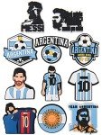 Soccer Charms for Men's Sandals and Clogs