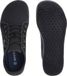 WHITIN Men's Extra Wide Toe Box Fashion Barefoot Sneakers Zero Drop Sole W81 Size 14W Minimus Casual Minimalist Training Gym Walking Shoes Black 48