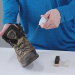 GEAR AID Revivex Suede Hiking and Work Boot Cleaner and Conditioning Kit, Waterproof Breathable Gore-Tex, Includes Soap, Water Repellent, Brush to Remove Dirt, Eraser Reduces Scuffs, 1 Pack