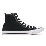 Converse Clothing & Apparel Chuck Taylor All Star Canvas High Top, Black/White, 6 Women/4 Men