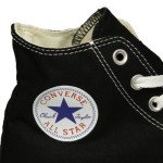 Converse Clothing & Apparel Chuck Taylor All Star Canvas High Top, Black/White, 6 Women/4 Men