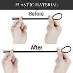 Endoto Elastic Shoelaces for ON Cloud 5 No Tie Replacements Shoes Laces Stretchy Bungee Running Training(Color:Black,Size:18Inch)