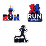 Wlyosvje 10Pcs Running Shoe Charms for Clog Sandals, Jogging Sports Decoration Charms