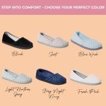 Dearfoams womens Katie Microfiber Velour Espadrille Slipper, Fresh Pink, Small US