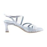 Naturalizer Women's Galaxy Sandal, Light Blue Faux Leather, 9