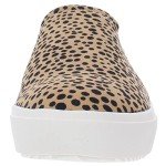 Dr. Scholl's Womens Wink Lifestyle Leopard Slip-On Sneakers Tan 11 Medium (B,M)