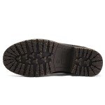 mysoft Women's Chelsea Ankle Boots Side Zipper Chunky Block Low Heel Booties Lug Sole Short Boots