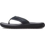 Crocs Men's Yukon Vista II Flip Flops, Black, 8 Men